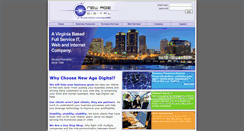 Desktop Screenshot of newagedigital.com
